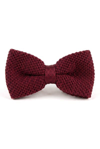 Nœud papillon tricoté