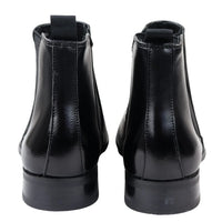 Men's Chelsea Slip On Black Ankle Boots