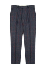 Madrid - Pantalon en tweed bleu pour homme