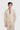 Malibu - Gilet texturé beige pour homme