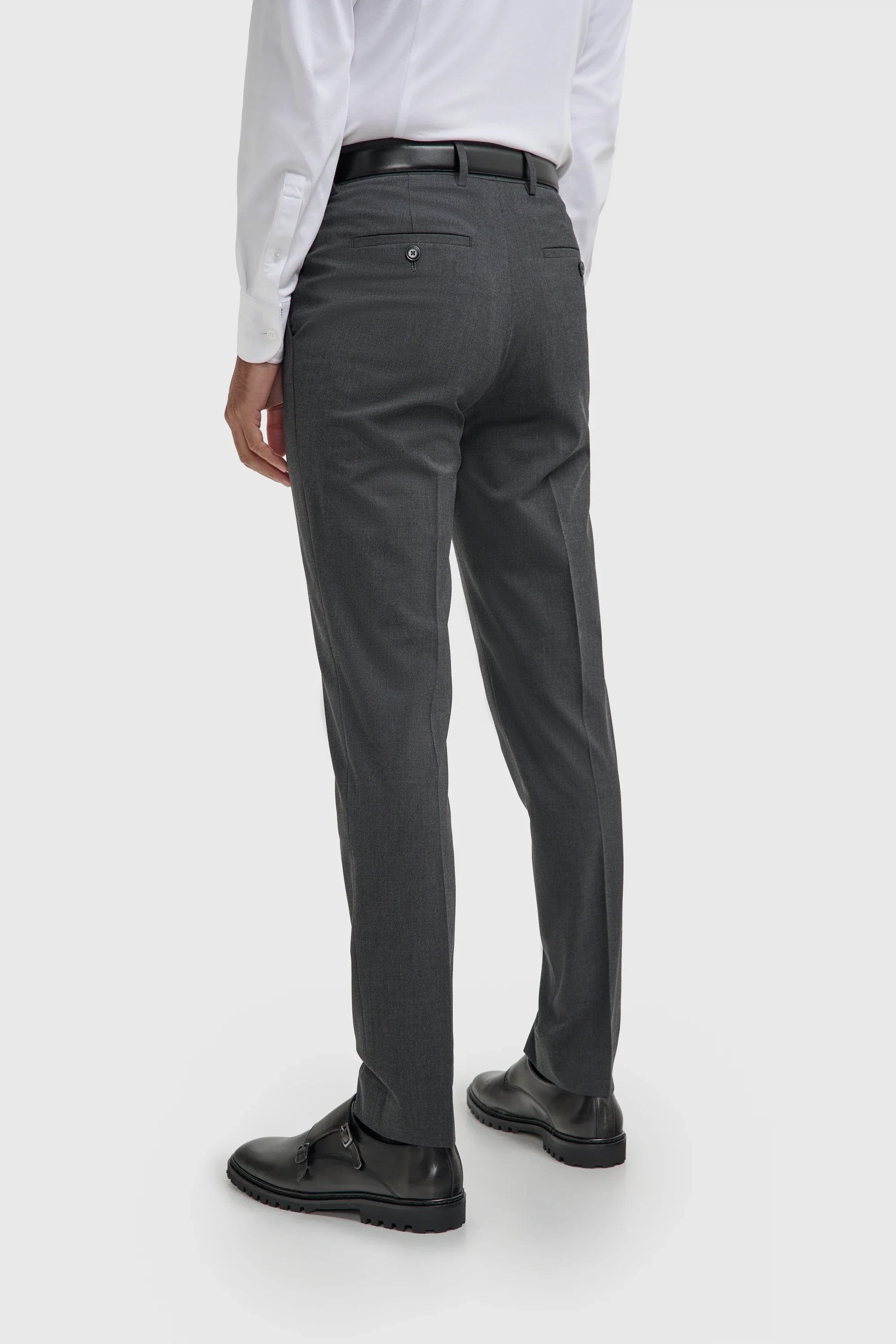 Pantalon texturé anthracite Malibu pour homme