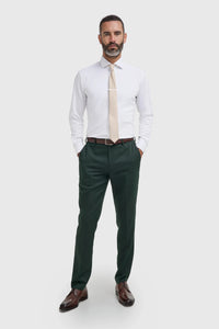 Malibu - Costume 3 pièces vert forêt pour homme