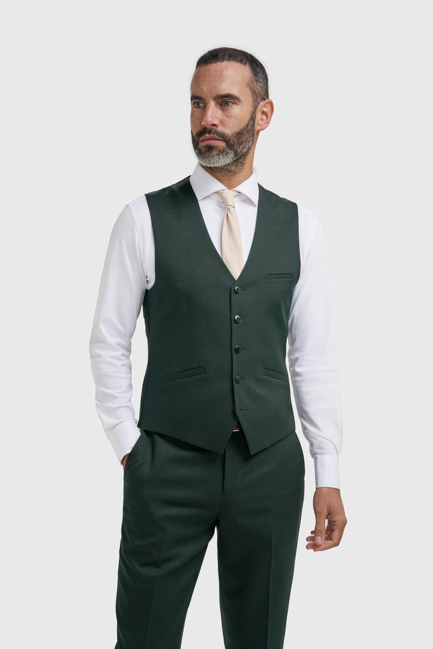 Gilet vert forêt pour homme Malibu