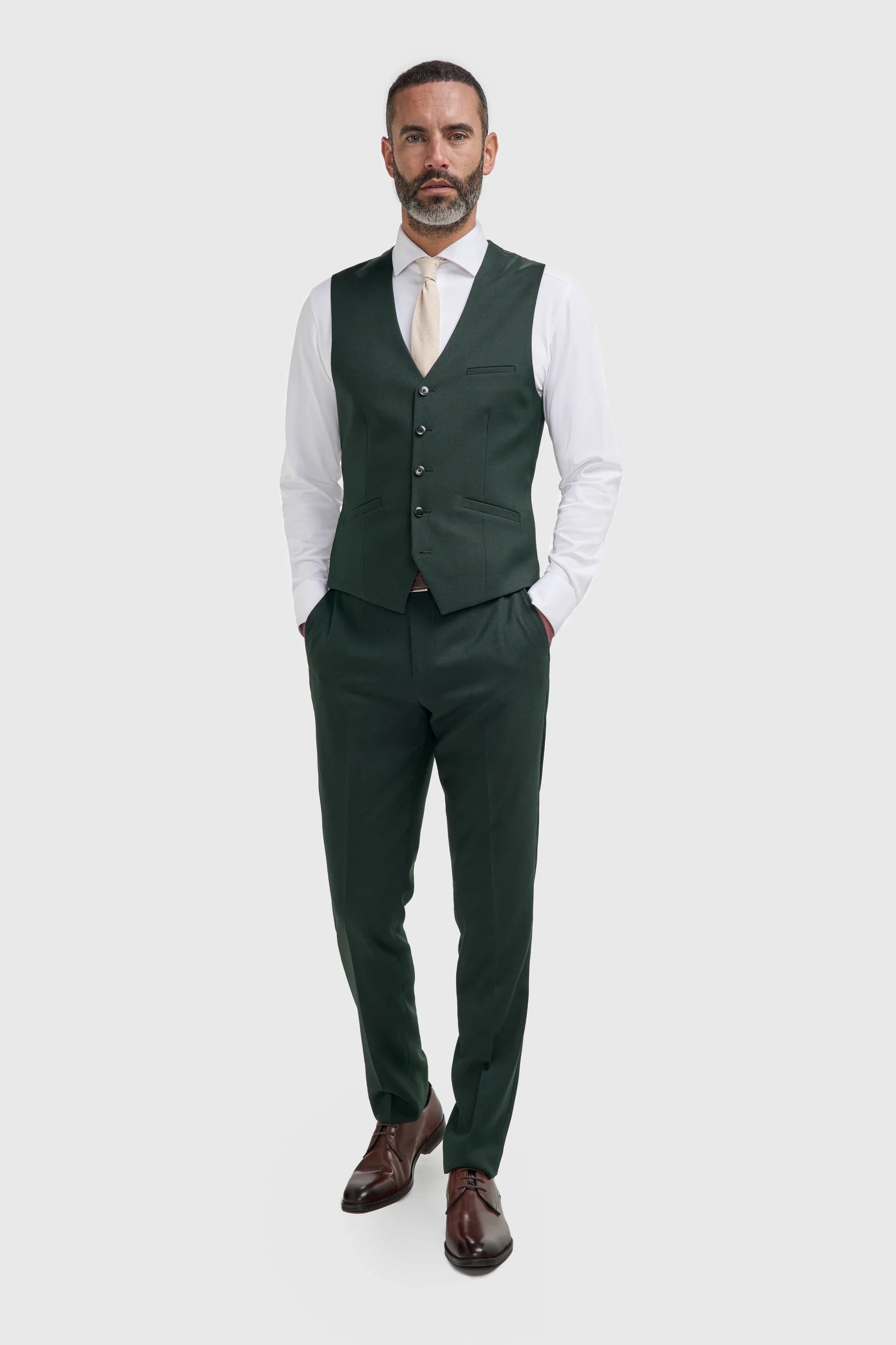 Gilet vert forêt pour homme Malibu