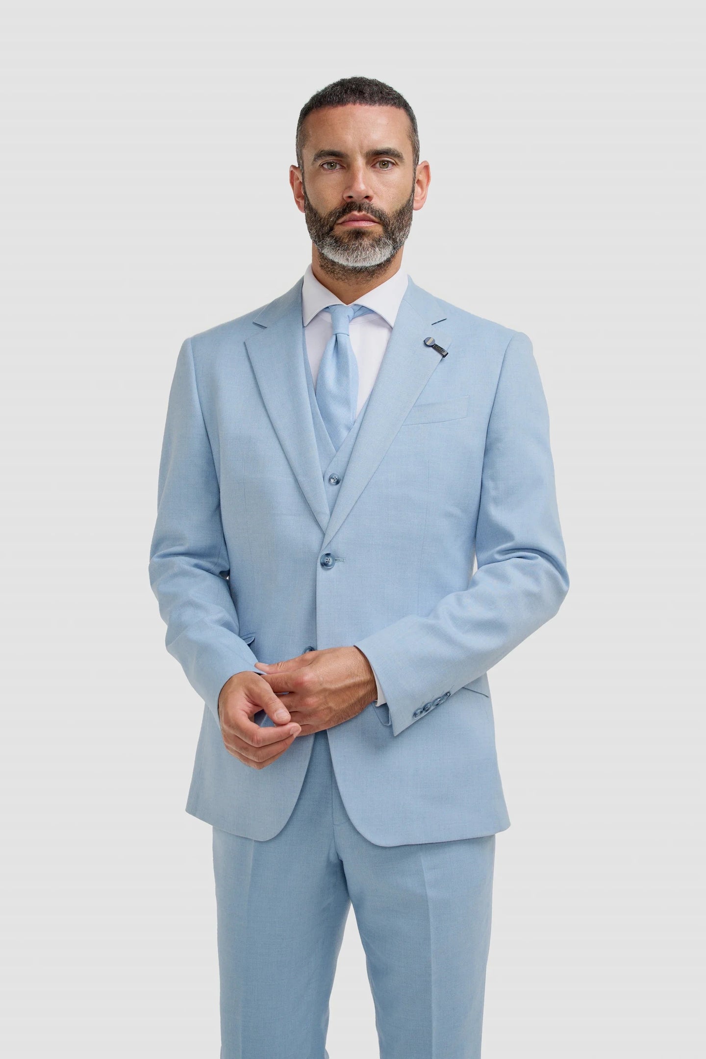 Malibu - Blazer bleu ciel pour homme