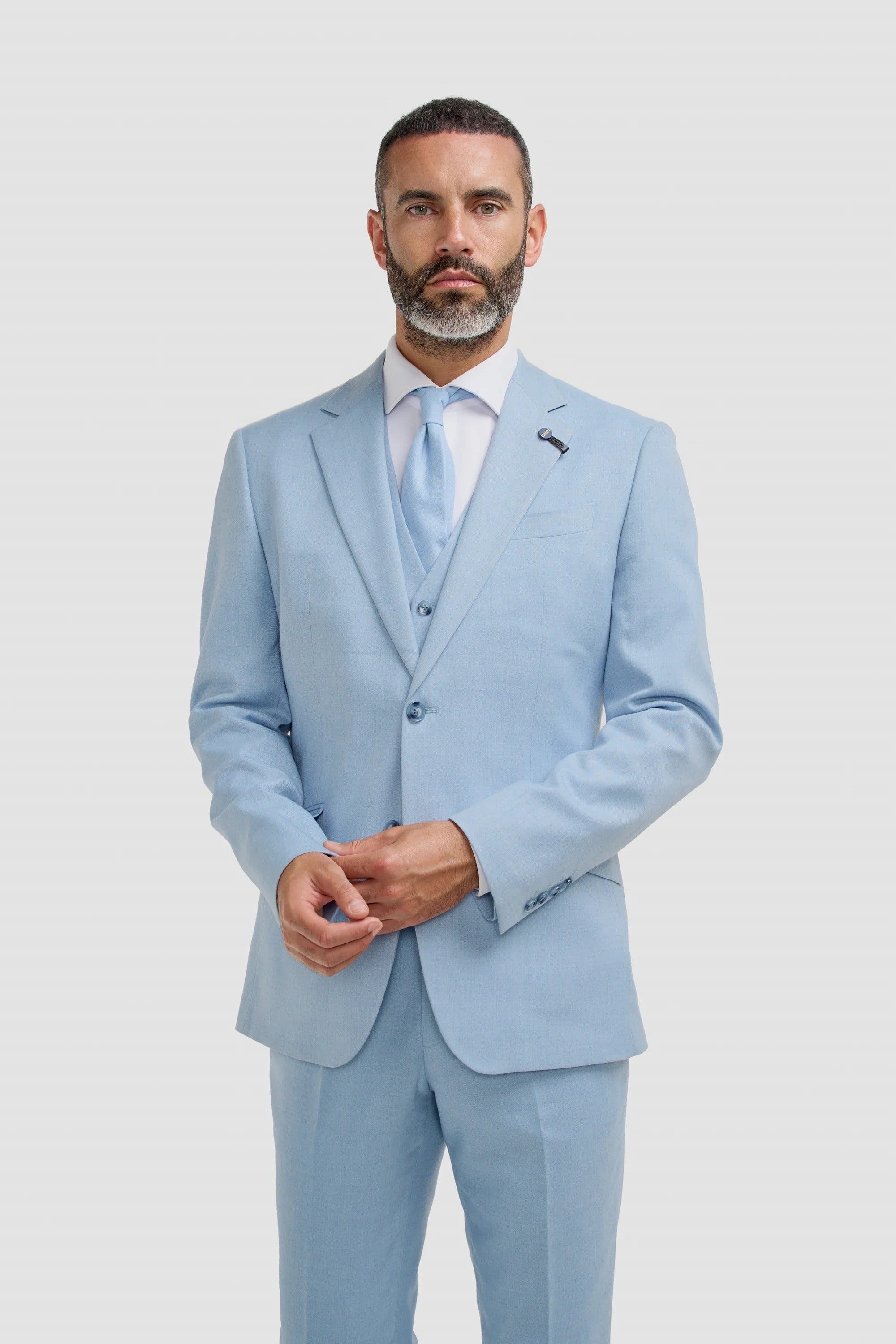 Malibu - Blazer bleu ciel pour homme