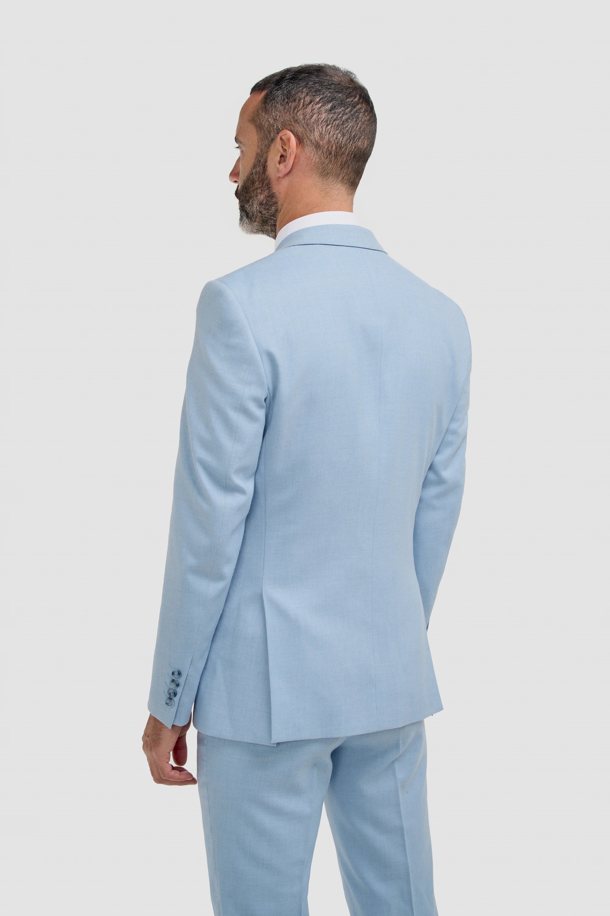 Malibu - Blazer bleu ciel pour homme