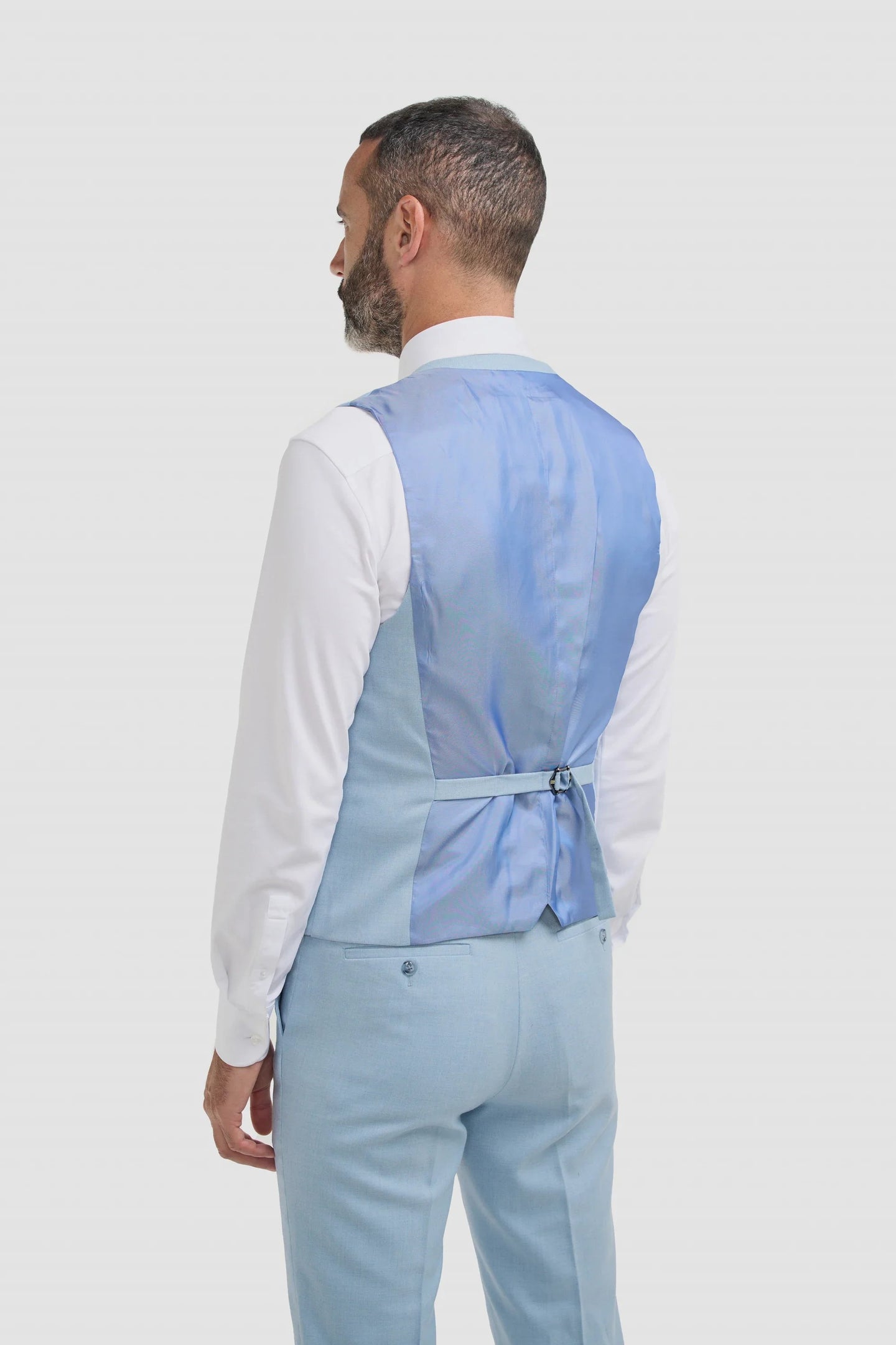 Gilet bleu ciel pour homme Malibu