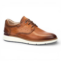 Manacor - Baskets montantes en cuir marron pour homme
