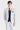 Costume Mark Stone avec gilet bleu marine Mayfair contrastant