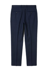 Pantalon bleu marine uni pour homme Mayfair