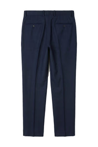 Pantalon bleu marine uni pour homme Mayfair