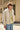 Veste bomber utilitaire beige pour homme, légère, matelassée et zippée