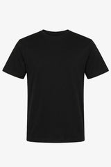 T-shirt noir classique pour homme en mélange de coton