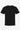 T-shirt noir classique pour homme en mélange de coton