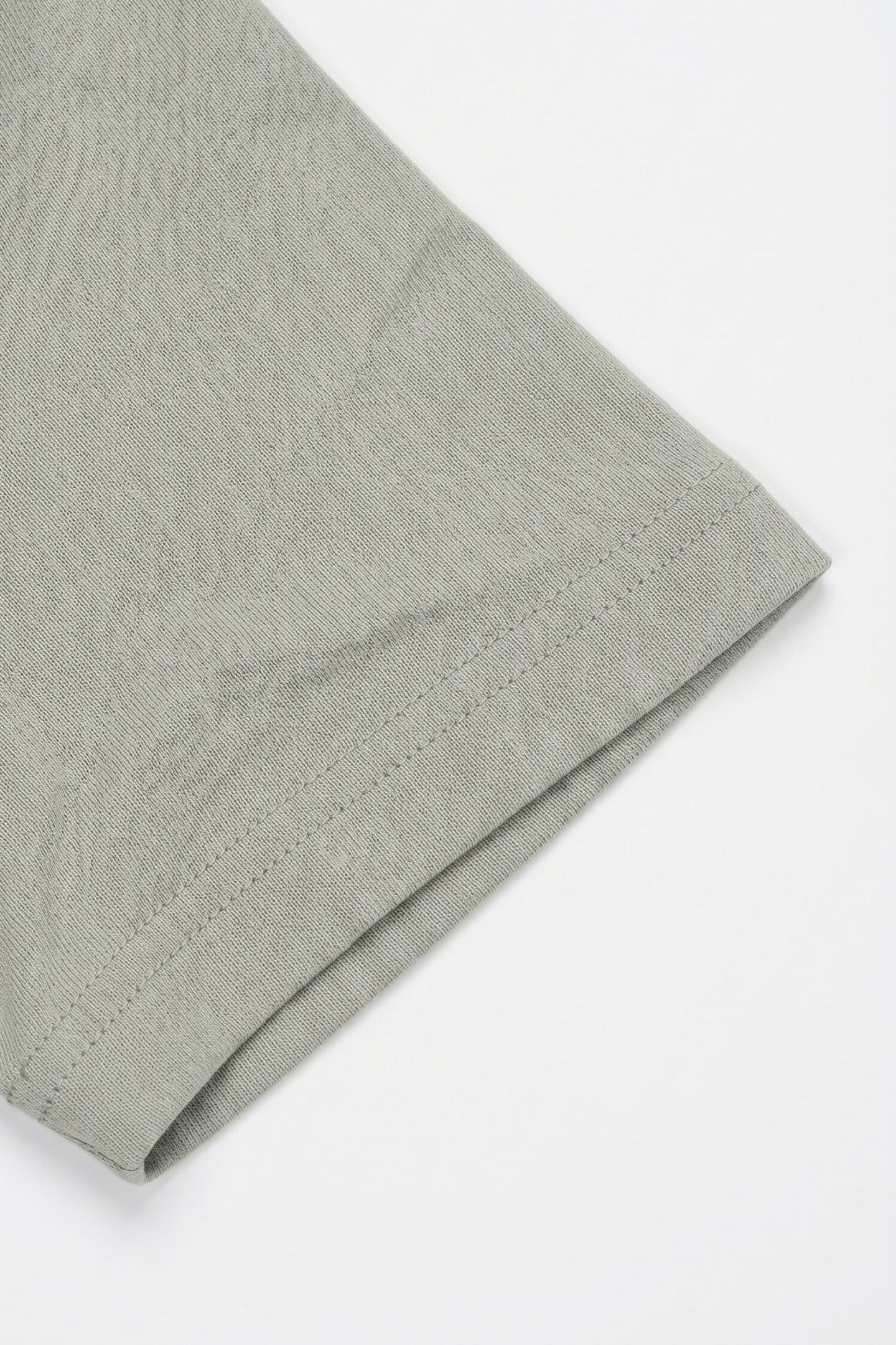T-shirt classique en coton gris pour homme