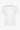 T-shirt classique en coton blanc cassé pour homme