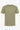 T-shirt classique en coton vert olive pour homme