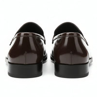 Mocassins penny en similicuir pour hommes