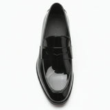 Mocassins penny en similicuir pour hommes