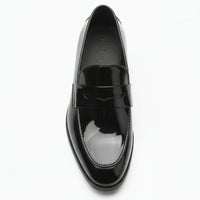 Mocassins penny en similicuir pour hommes