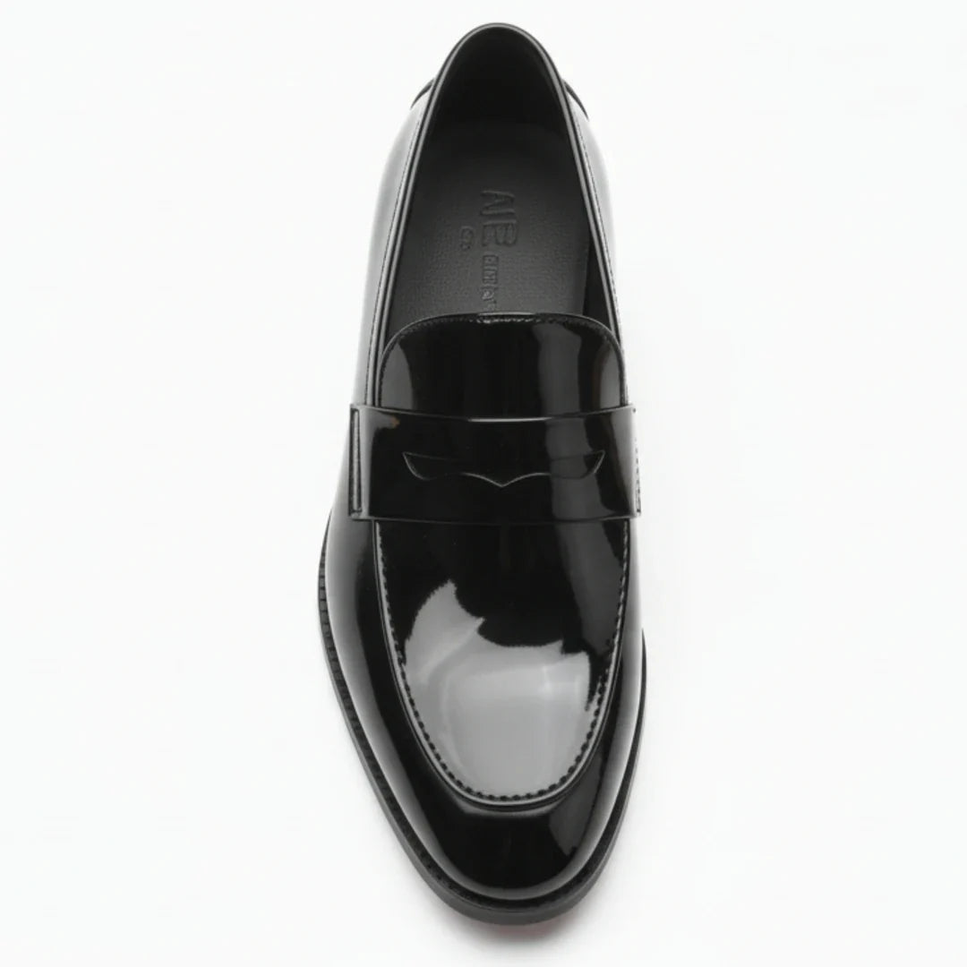 Mocassins penny en similicuir pour hommes