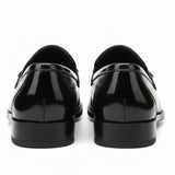 Mocassins penny en similicuir pour hommes