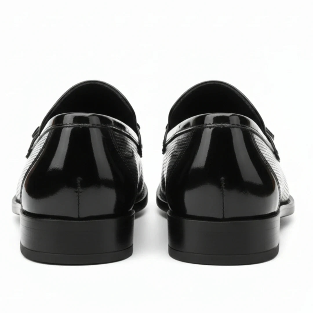 Mocassins penny en similicuir pour hommes