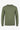 Pull en maille vert à col rond pour homme, coupe classique