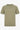 T-shirt kaki classique pour homme, manches courtes, col rond