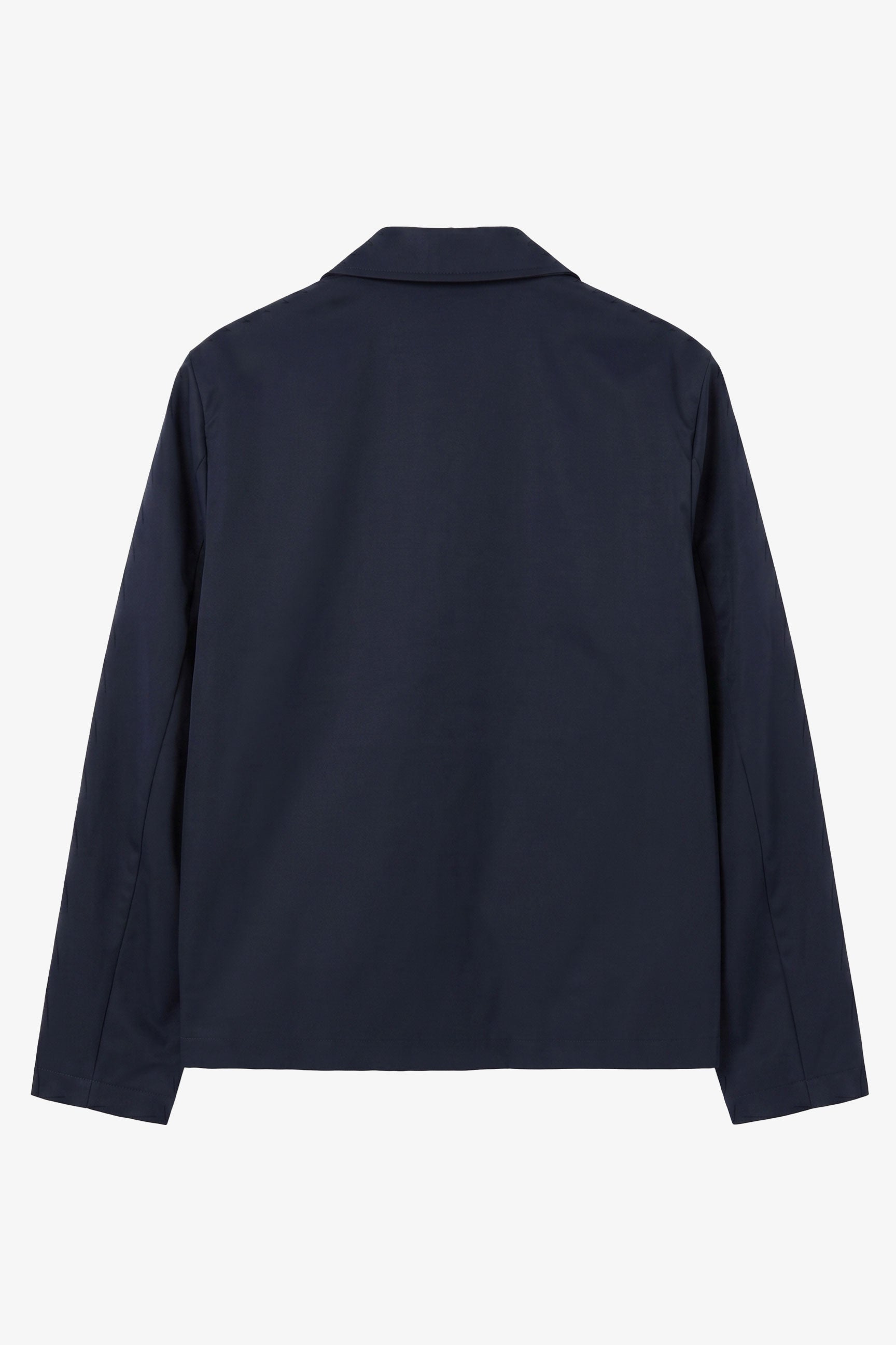 Veste Harrington imperméable à col bleu marine pour homme