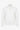 Sweat-shirt à col montant zippé Off White pour homme, mélange de coton, blanc cassé