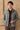 Ensemble veste en lin vert sauge zippée et pantalon marron pour homme, tenue d'été élégante et décontractée