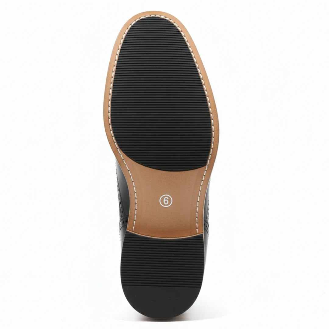 Bottines Richelieu à bout golf pour hommes