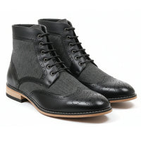 Bottines Richelieu à bout golf pour hommes