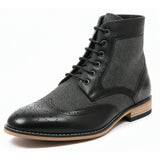 Bottines Richelieu à bout golf pour hommes