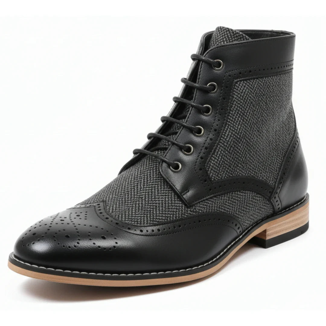 Bottines Richelieu à bout golf pour hommes