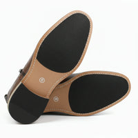 Bottines Richelieu à bout golf pour hommes