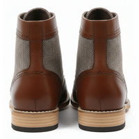 Bottines Richelieu à bout golf pour hommes