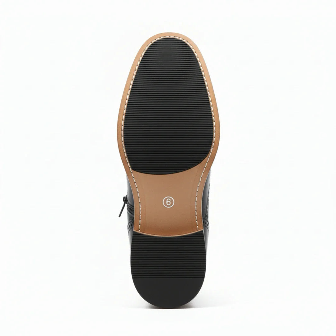 Bottines Richelieu à bout golf pour hommes