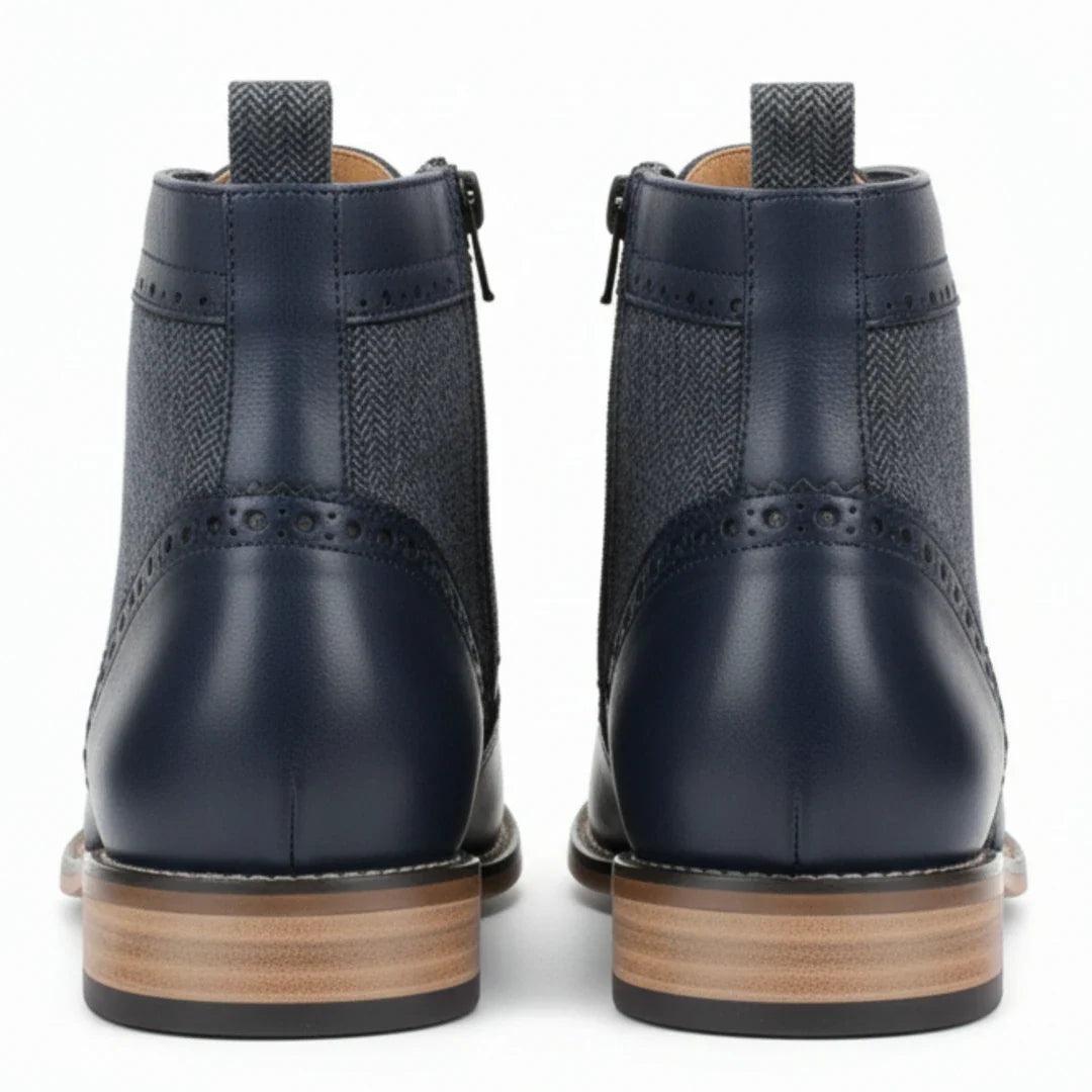 Bottines Richelieu à bout golf pour hommes