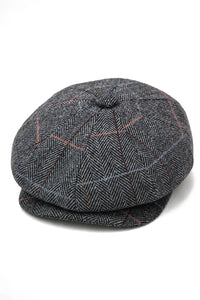 Casquette gavroche 8 panneaux pour homme