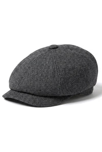 Casquette Gavroche 8 Panneaux Homme - Cavani Martez - Gris Foncé
