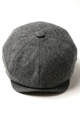 Casquette Gavroche 8 Panneaux Homme - Cavani Martez - Gris Foncé