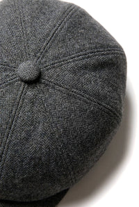Casquette Gavroche 8 Panneaux Homme - Cavani Martez - Gris Foncé
