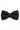 Nœud papillon noir tricoté pour homme