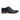 Chaussures Derby habillées pour hommes en cuir noir poli, unies