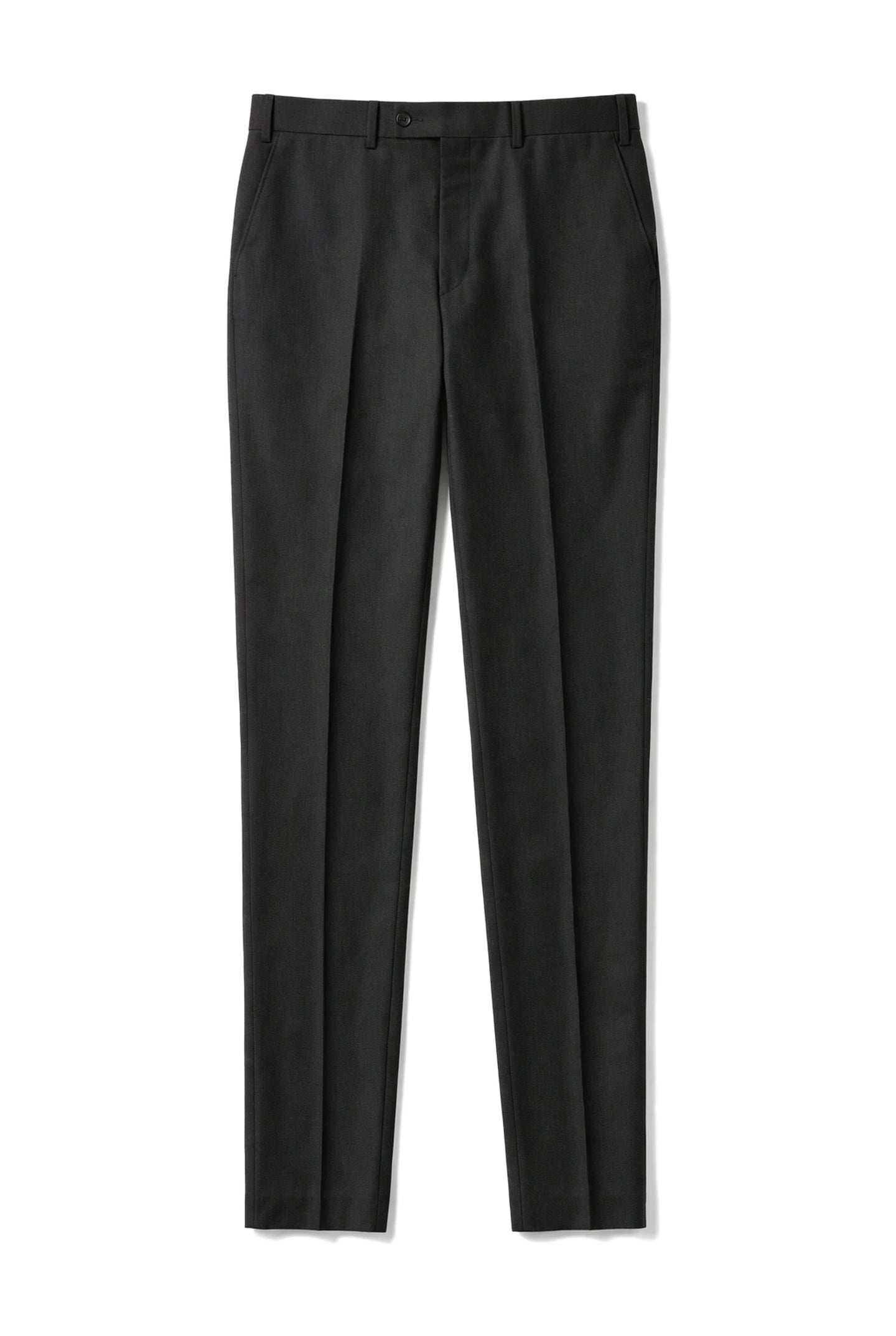 Pantalon noir uni pour homme Parker