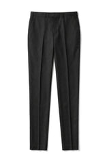 Pantalon noir uni pour homme Parker