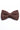 Nœud papillon marron tricoté pour homme